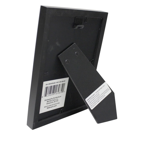 NWT Mainstays 4x6 inch Black 0.5" Gallery Wall Picture Frame - Picture 3 of 8